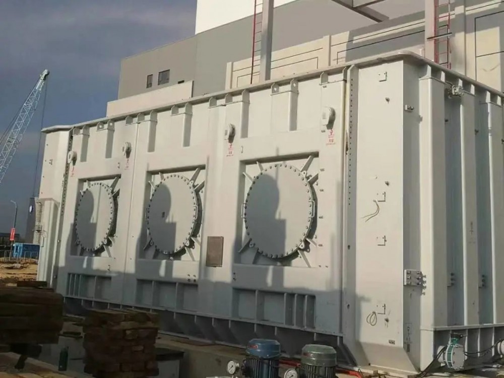 大唐延安电厂2&times;660MW项目1号主变压器顺利就位